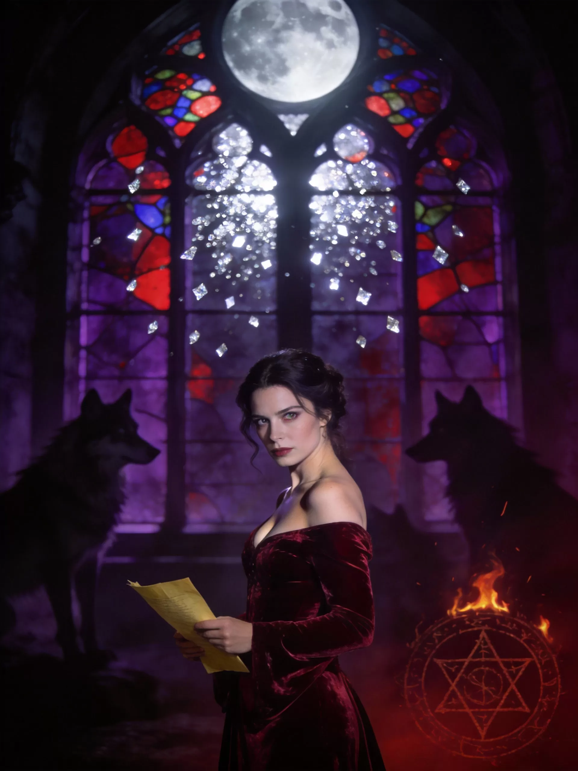 The Luna Who Burned His Pack with Evidence - Read online free