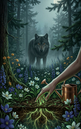 The Wolves He Buried Beneath Her Wildflowers - Read online free